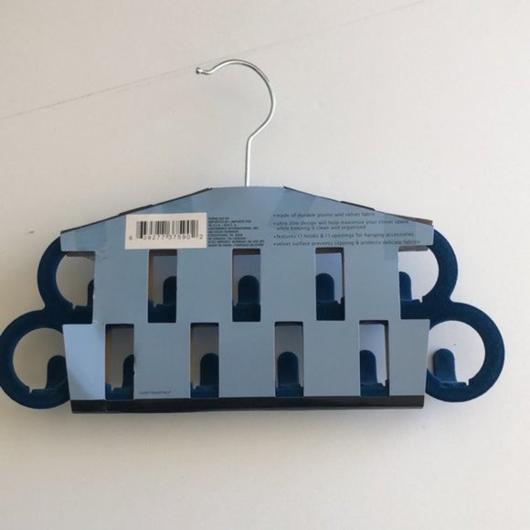 Essentials Loop Scarf / Tie / Belt Hanger/ Jewelry  Teal - Picture 3 of 5